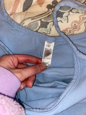 Y2K Blue Cami Tank Top Size M thumbnail 3