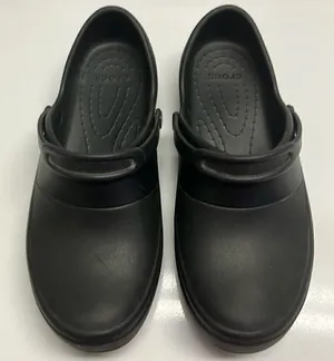Crocs Black Mercy Slip On Slip Resistant Chef/Medical Work Shoes Women's Size 11 thumbnail 1