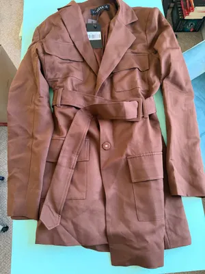 LIONESS Brown blazer dress thumbnail 1