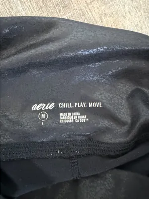Aerie black leggings thumbnail 3