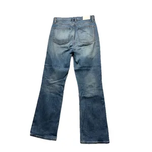 Pistola Ally High Rise Ankle Bootcut Jeans Womens 27 Distressed Blue Organic Cot thumbnail 4