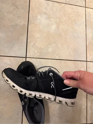 On Running Women's Athletic Sneakers in Black and Gray thumbnail 2
