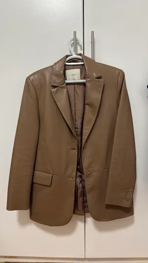 Aritzia Leather Jacket Wilfred Faux thumbnail 1