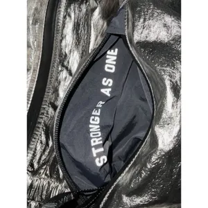 Lululemon X Barrys‎ Women's Titanium Foil Stronger As One Hooded Jacket Size 0 thumbnail 3