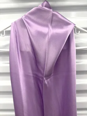 Sau Lee Penny Satin Mini Dress Lavender Womens Size 10 thumbnail 6
