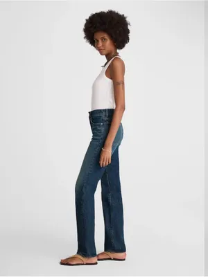 Madewell Women’s Longline straight leg jeans thumbnail 2