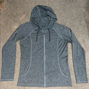 Patagonia‎ Seabrook Jersey Zip-Up Hoodie Heather Gray Large thumbnail 3