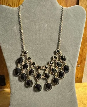 Simply Vera Wang Gold Tone Statement Necklace thumbnail 1