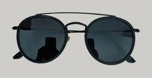 Princess Polly Black Aviator Sunglasses thumbnail 1
