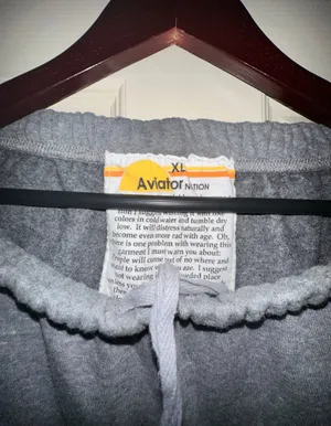 Aviator Nation Chevron 5 Stripe Joggers Sweatpants size XL thumbnail 5