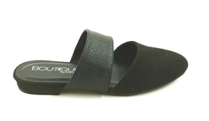 Boutique By Corkys Black Mules thumbnail 1