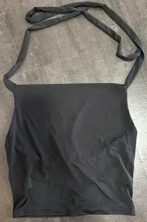 Charlotte Russe Black Halter Camisole Top thumbnail 1