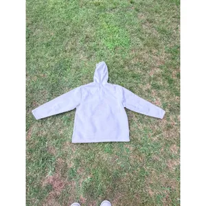 Disney Eeyore Womens Medium Cream Fleece 1/4 Zip Hoodie Winnie the Pooh Pullover thumbnail 9