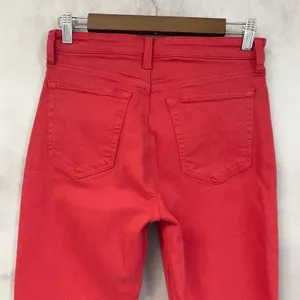 Lucky Brand Bridgette Skinny Jeans Women 6/28 Red‎ Stretch Ankle Indie Minimal thumbnail 5