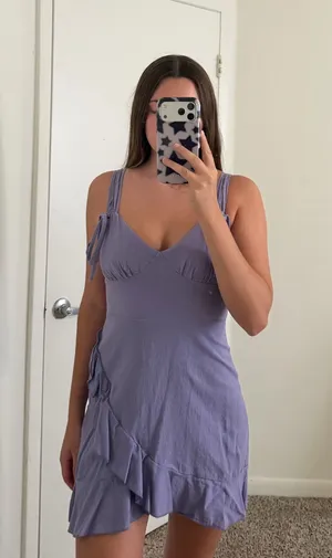 Shein Mini Purple Dress thumbnail 1