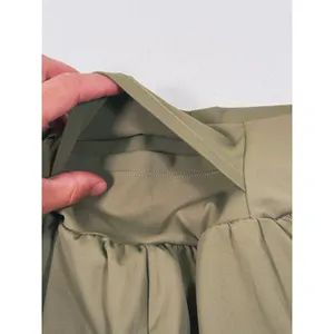 Halara Super High Waisted 2-in-1 Shorts Large Green Running Athletic Gym Workout thumbnail 10