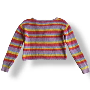 Revolve Lovers + Friends Camino Cropped Sweater in Bright Rainbow Pastel Size‎ S thumbnail 5