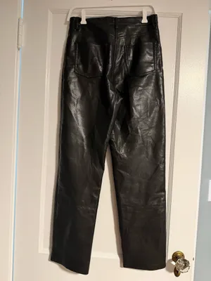 The Melina Aritzia Vegan Leather Pants thumbnail 2