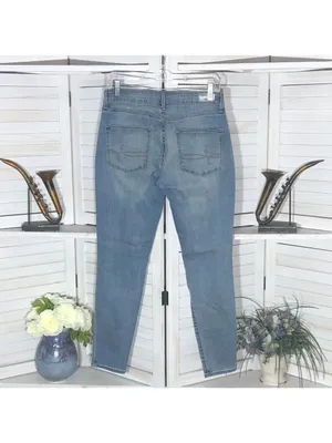 Levi's Denizen Light Blue Skinny Stretchy Jeans Size 28 thumbnail 2