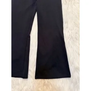 Halara Womens Sz Small Regular Cropped Flare Trouser Black Pull On Ponte Pockets thumbnail 6