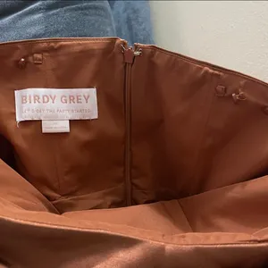 Birdy Grey Mia Dress shiny Satin Copper XS thumbnail 7