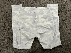 Lululemon White Camo Wunder Under Leggings thumbnail 3