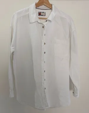 Pilcro White Button Down thumbnail 1