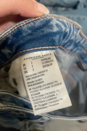 American Eagle Outfitters Flare Denim Jeans thumbnail 6