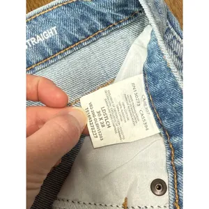 EUC‎ Womens Wrangler distressed high rise straight jeans size 30x28 thumbnail 8