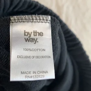 Rachel Sweatpants in Blackby the way. Size Large thumbnail 9
