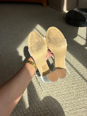 White heels Size 9 thumbnail 6