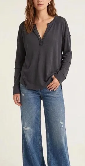 We the free long sleeve loose fit tee thumbnail 1