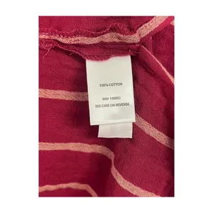 New Belle Isle Torrid Tunic Top Womens Large Red Striped Gauze Cotton Beach Boho thumbnail 7