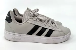 Adidas Men's Gray and Black Sneakers thumbnail 1