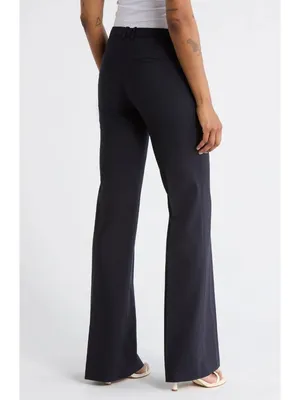NWT THEORY Demitria in Nocturne Navy Classic Suit Wool Trouser Pants 12 x 34 ½ thumbnail 2