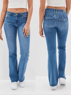 AMERICAN EAGLE Low Rise Flare Jean thumbnail 2