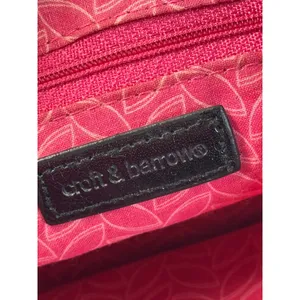 Croft & Barrow Quilted Floral Shoulder‎ Bag Black Pink Green RN73277 Small Purse thumbnail 5