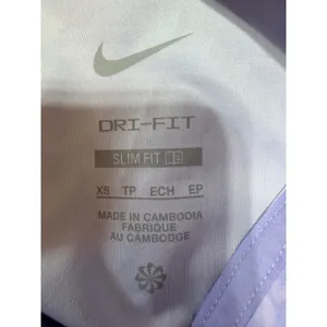 Nike Golf Sleeveless Polo Shirt Tie Dye Dri-Fit Women's XS Purple FZ6891-533 New thumbnail 5