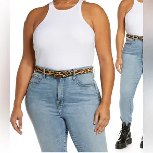 B.P. Nordstrom Plus size ribbed tank White thumbnail 2