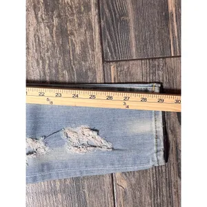 True Religion Super Skinny Jeans Distressed Light‎ Wash Size 29 Ripped Grunge thumbnail 10
