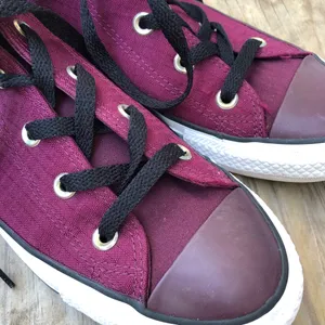 Converse Chuck Taylor All Star Sneakers Mid-Top Burgundy thumbnail 5