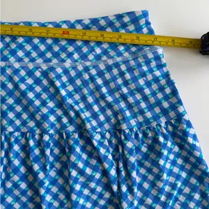 Lilly Pulitzer Blue & White Gingham Mini Skirt thumbnail 3
