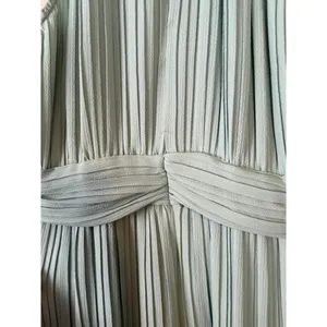 Zara Sea Green‎ Pleated Halter Neck Jumpsuit Size Small thumbnail 4