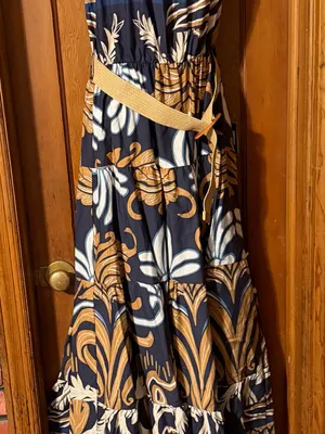 Adora Strapless Maxi Dress Blue Size undefined thumbnail 2