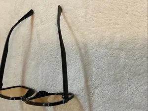 Black Frame Sunglasses with Yellow Tinted Lenses thumbnail 4