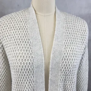 Abercrombie Fitch Womens‎ Open Front Cardigan M Chunky Longline Cozy Layering thumbnail 2