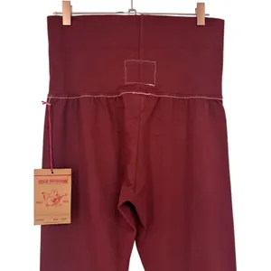NWT True Religion Eva Pant Redwood Athletic Hook Up Flare Leggings Size Medium thumbnail 8
