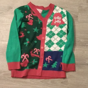 Merry Christmas ugly sweater size small Red thumbnail 2