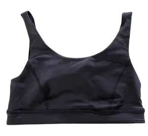 Lululemon Sports Bra Womens 4 Black Athleisure Gymcore Racerback‎ Cutout Stretch thumbnail 1