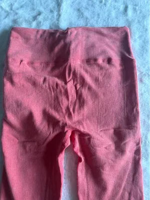 FP Movement Drawstring Leggings Coral Pink M/L NEW thumbnail 5
